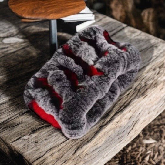 Opaska futrzana,Opaski futrzane/z futra szynszylo-rexa