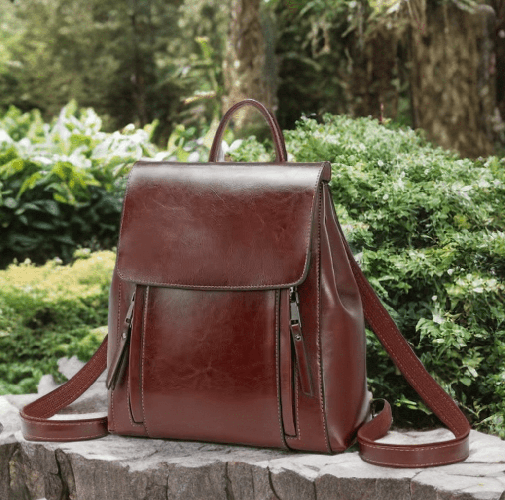 Plecak skórzany damski,Plecaki skórzane damskie od LEU