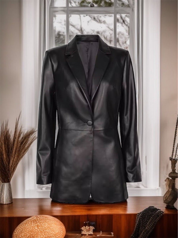 Marynarka skórzana damska ➤Kraków sklep internetowy LEU