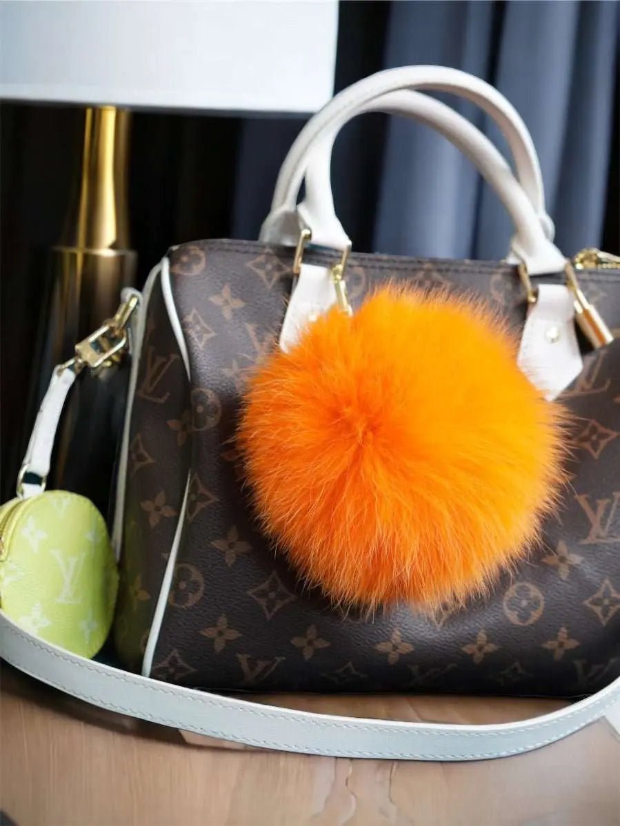 Breloki,pompony,kity z futra lisa,jenota/futro naturalne