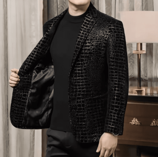 Marynarka skórzana męska ze skóry,ASTON MARTIN - 7 - LEU