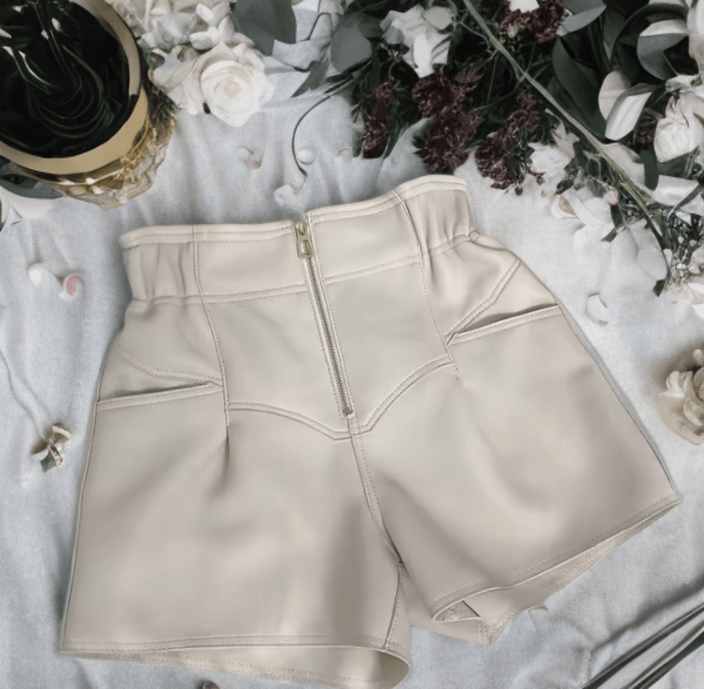 Spodenki skórzane ze skóry naturalnej,LUNA - 1 - LEU