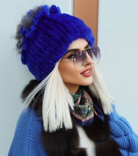 Eleganckie Czapki Futrzane Damskie: Idealne Połączenie Stylu i Ciepła - LEU