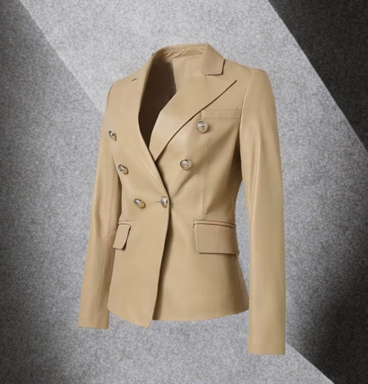 Jak wybrać idealny damski żakiet skórzany: guziki czy zamek błyskawiczny? - LEU