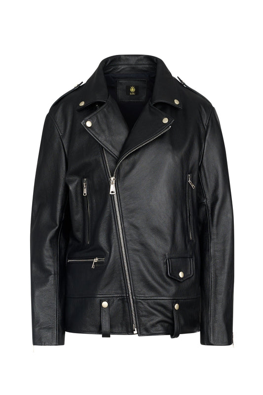 Ponadczasowa ramoneska: Wybór idealnej kurtki skórzanej dla kobiet i mężczyzn - LEU