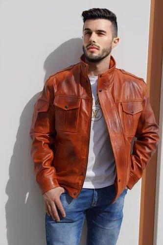 Unique and stylish men's leather jackets - a must-have in everyone's wardrobe! - LEU