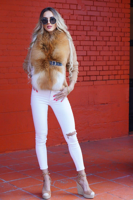 Zimowe szaliki futrzane dla kobiet: Styl, ciepło i elegancja - LEU