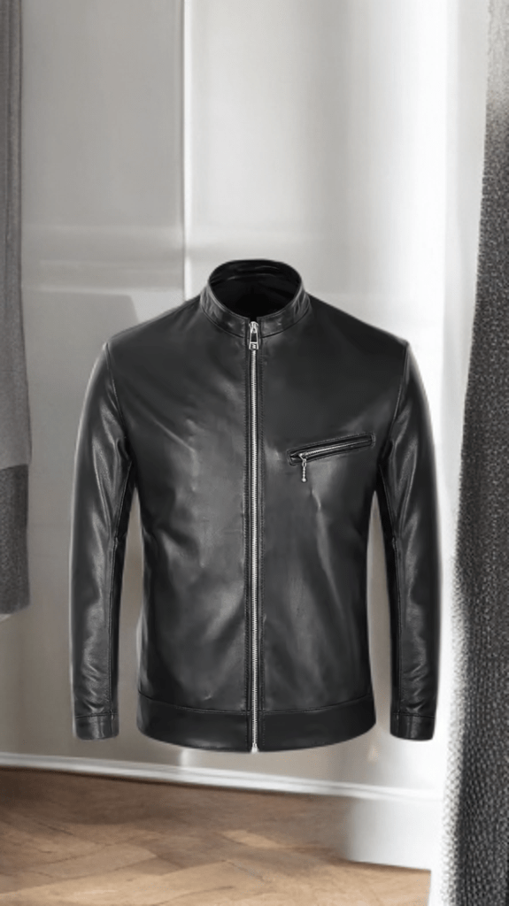 Kurtka męska z naturalnej skóry LEU str.20