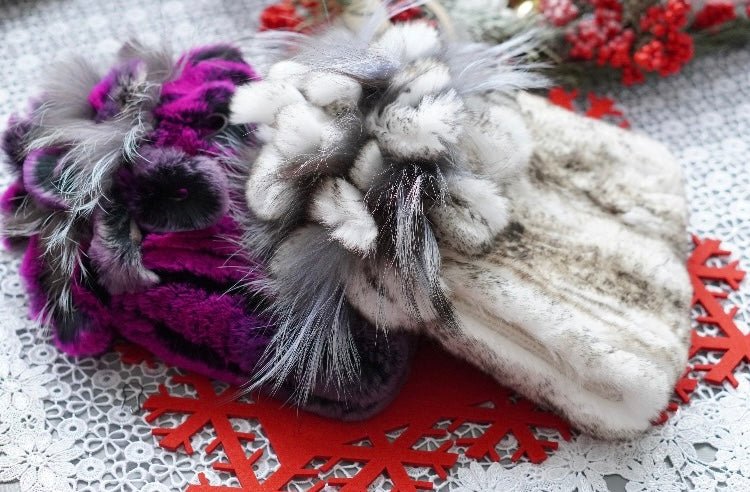 Czapka futrzana,Czapki futrzane/z królika szynszylo-rexa