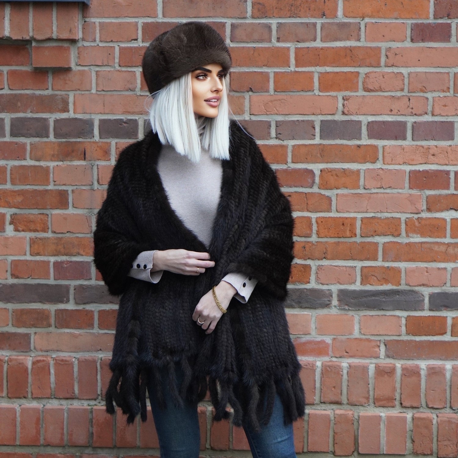 Futro z norek, Futro z królika szynszyla-rexa Wrocław LEU str.10