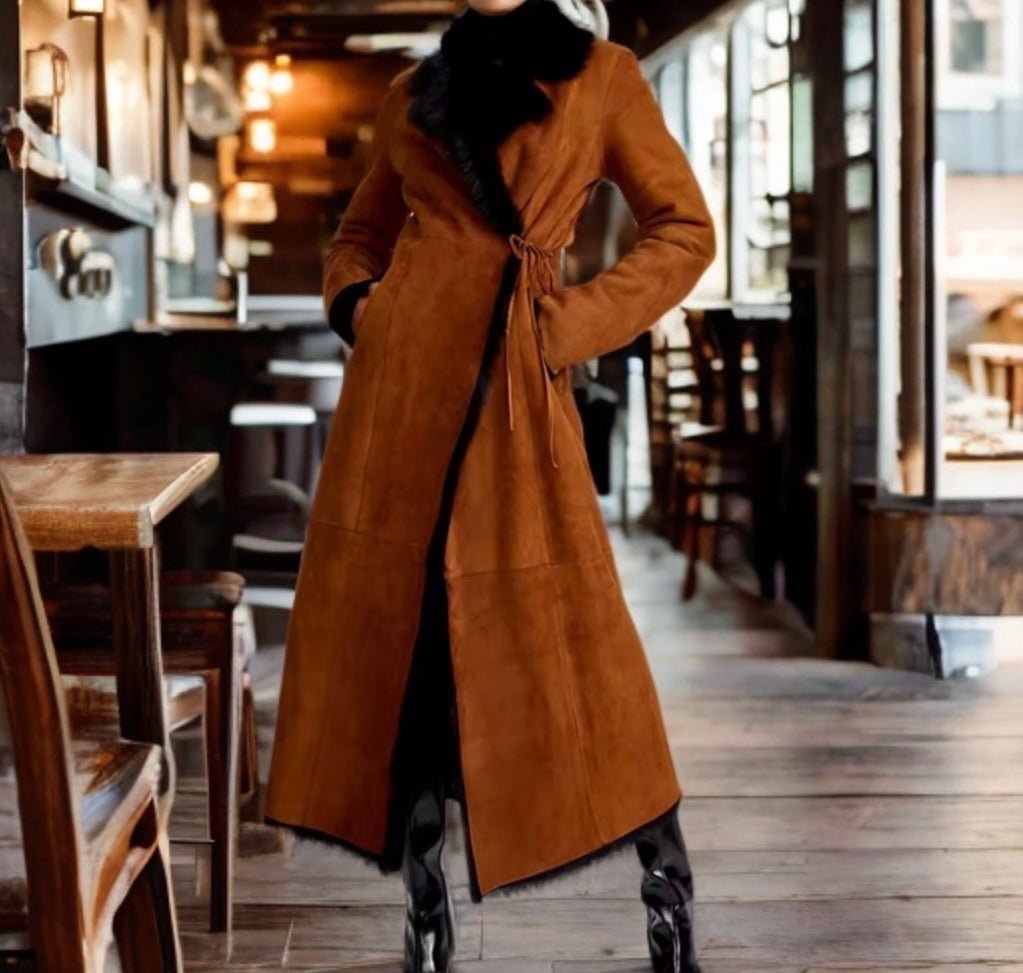 Kożuch naturalny damski/Katowice LEU str.21