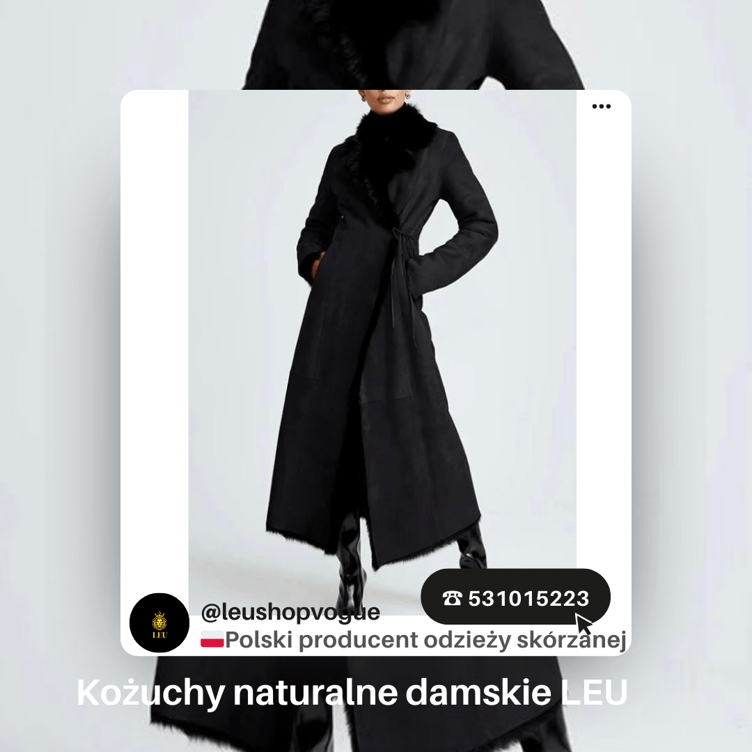 Kożuch naturalny ▷Kożuchy naturalne ▷ LEU ▷Damskie