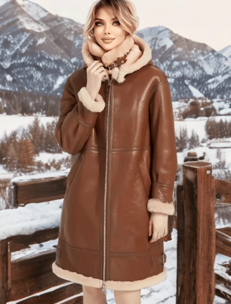 Kożuchy damskie naturalne kurtki z futra naturalnego od LEU