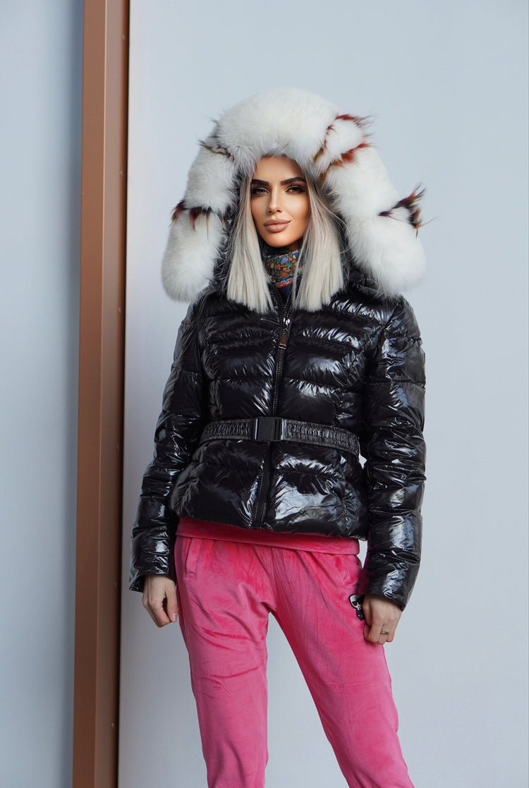 Kurtka z futrem,Kurtki z futrem//lisa,jenota Wrocław LEU