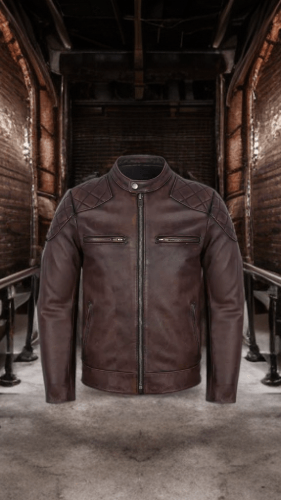 Kurtki męskie skóra naturalna LEU str.20