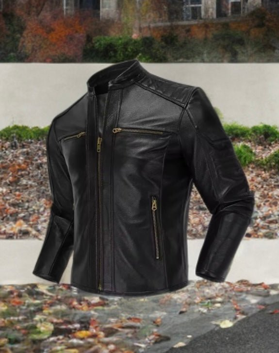 Kurtka z naturalnej skóry męska LEU str.20