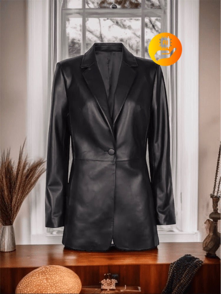 Marynarka skórzana damska/Marynarki skórzane damskie/ze skóry