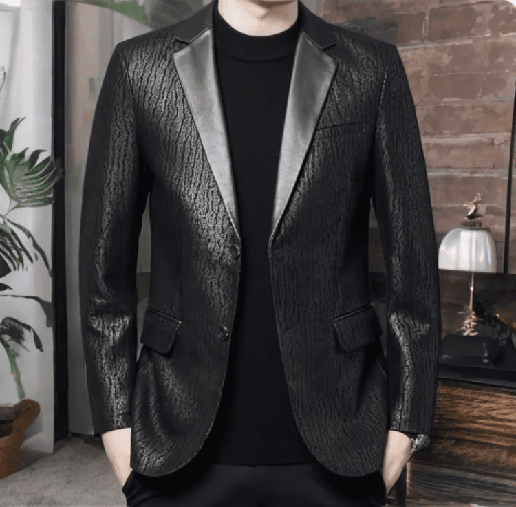 Marynarki męskie ze skóry naturalnej od LEU sklep internetowy