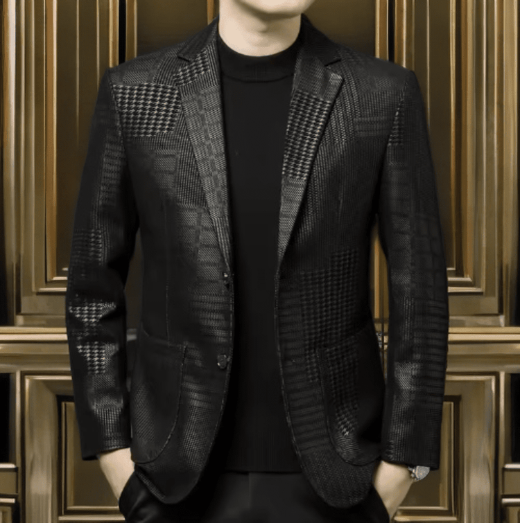 Marynarki skórzane męskie➤ Legnica LEU sklep internetowy