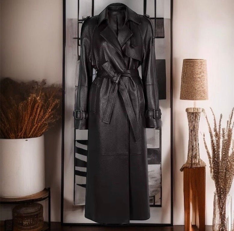 Nieocieplane płaszcze skórzane damskie,stylowe i modne