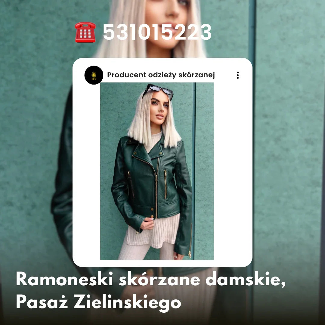 Odzież skórzana Wrocław LEU Kurtki damskie str.21