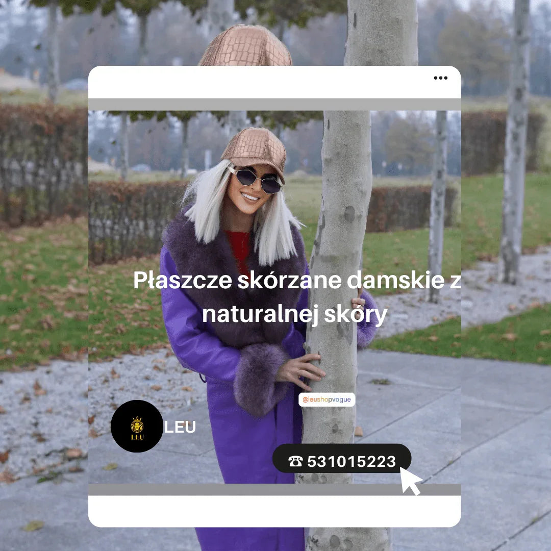 Płaszcze skórzane damskie LEU ➤ Wrocław str.20