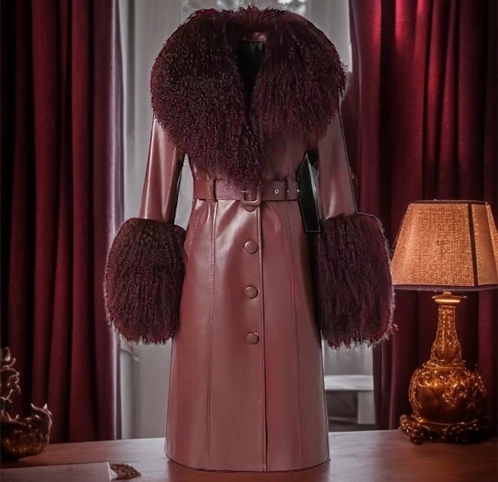 Płaszcze skórzane z naturalnej skóry damskie LEU Wrocław