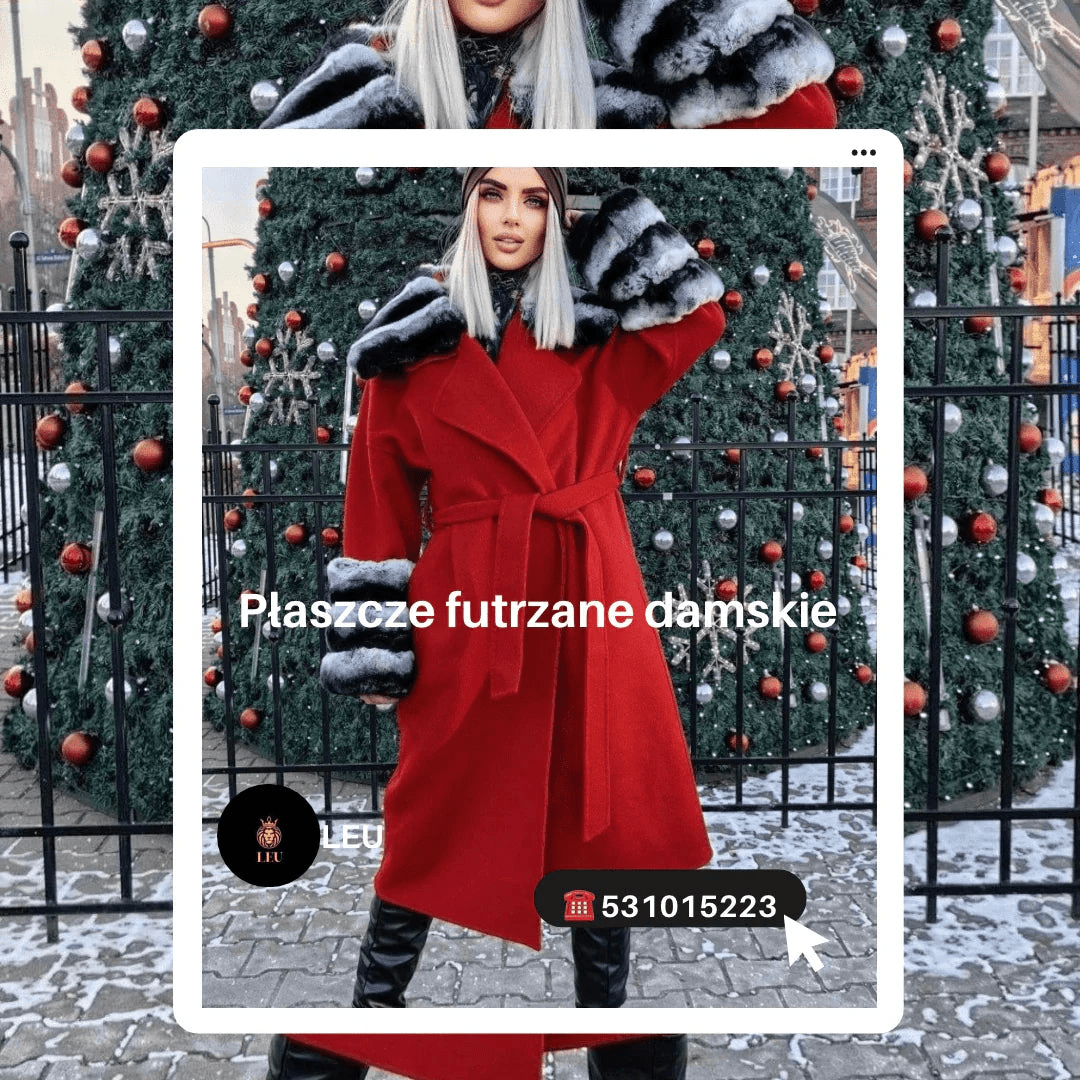 Płaszcz,Płaszcze/z futrem lisa,jenota,szynszylo-rexa LEU str.10
