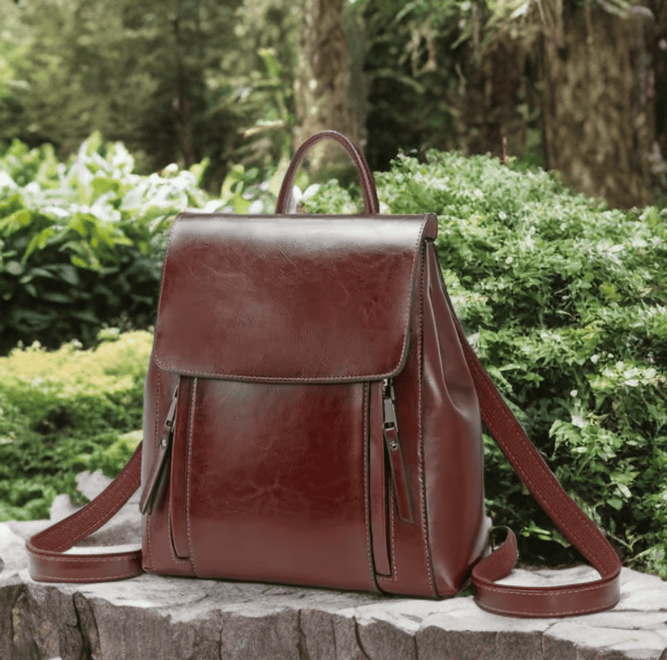 Plecak skórzany damski,Plecaki skórzane damskie od LEU