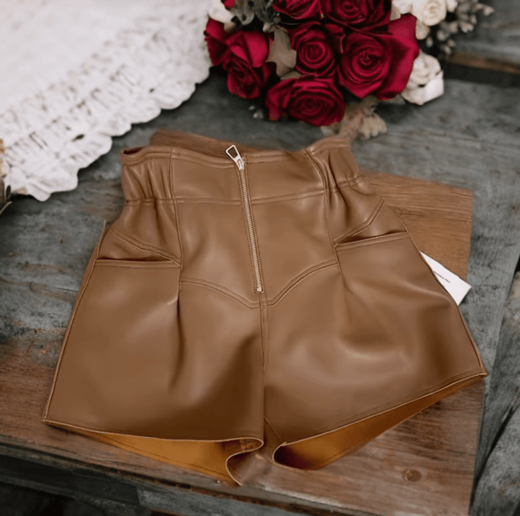 Spodenki skórzane ze skóry naturalnej od LEU