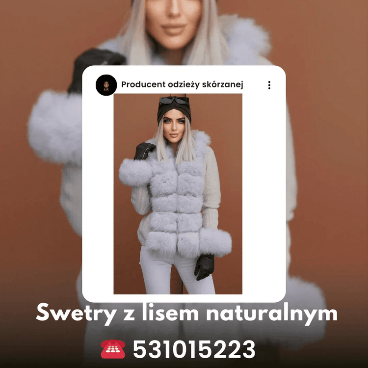 Sweter z lisem/Swetry z lisem LEU str.30
