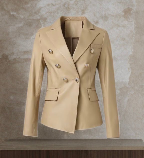 Żakiet skórzany damski, Żakiety skórzane damskie/ze skóry LEU str.10