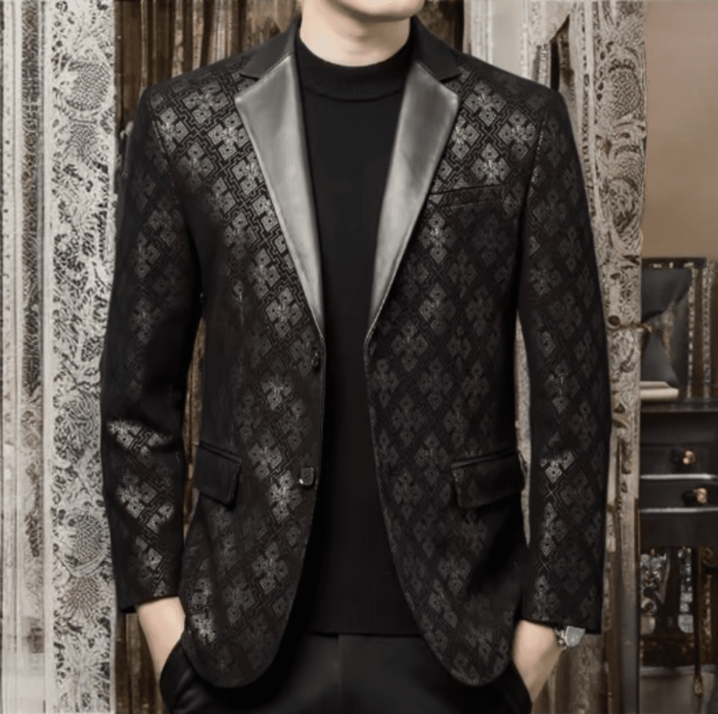 Marynarka skórzana męska ze skóry,ASTON MARTIN-9