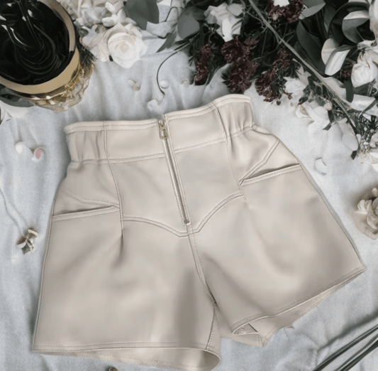 Spodenki skórzane ze skóry naturalnej,LUNA - 1 - LEU